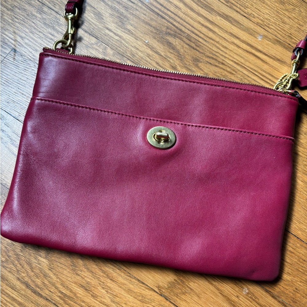 Coach Leather Crossbody Bag